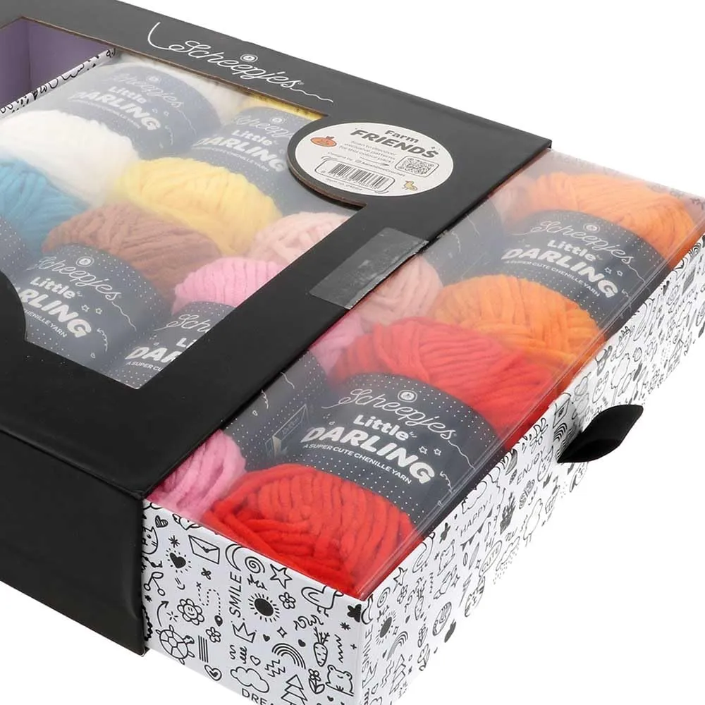Scheepjes Little Darling Farm Friends Set 8x25g