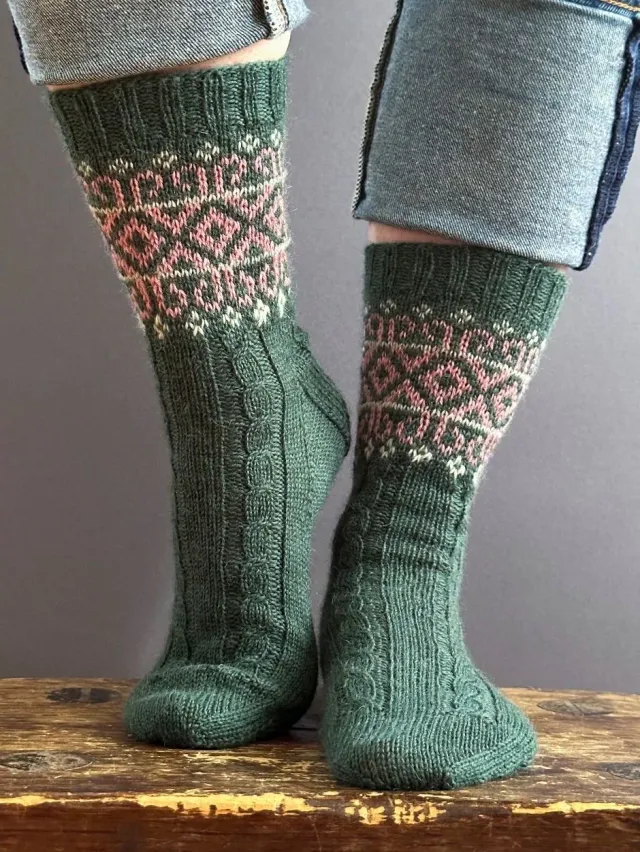 John Arbon Aegle Socks Strickkit Exmoor Sock Hemel Sockenwolle