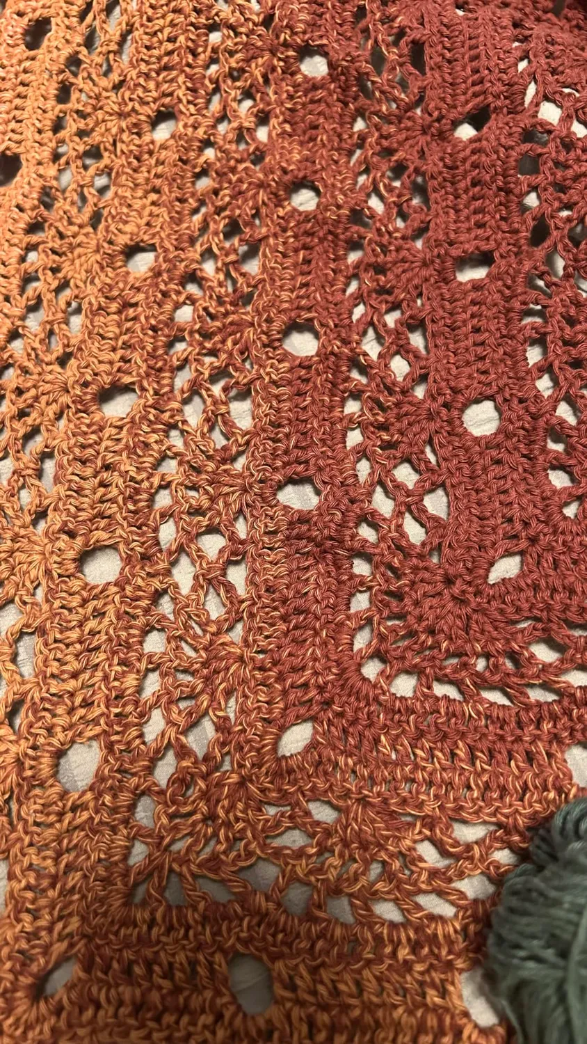 Scheepjes Cotton Whirl Verlaufsgarn 708 Pumpkin Spice 1000m