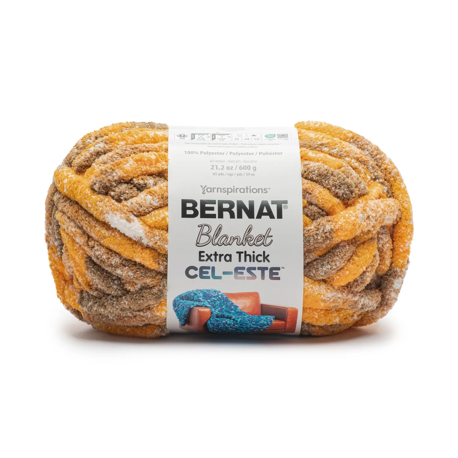 Bernat Blanket Extra Thick Cel-Este Wolle Milky Way 600g Jumbo