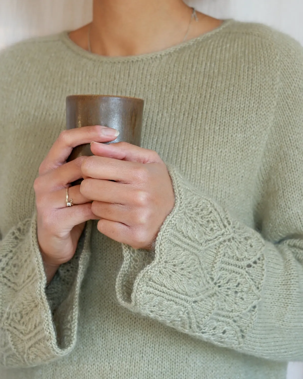 Knitting for Olive Daimi Sweater Strickanleitung Pullover