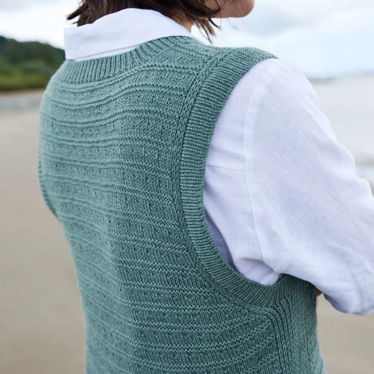 Rosy Green Wool River's Song Top Strickanleitung Deutsch Download