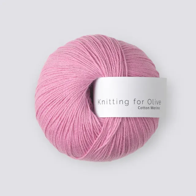 Knitting for Olive Cotton Merino Wolle Japanese Anemone Rosa