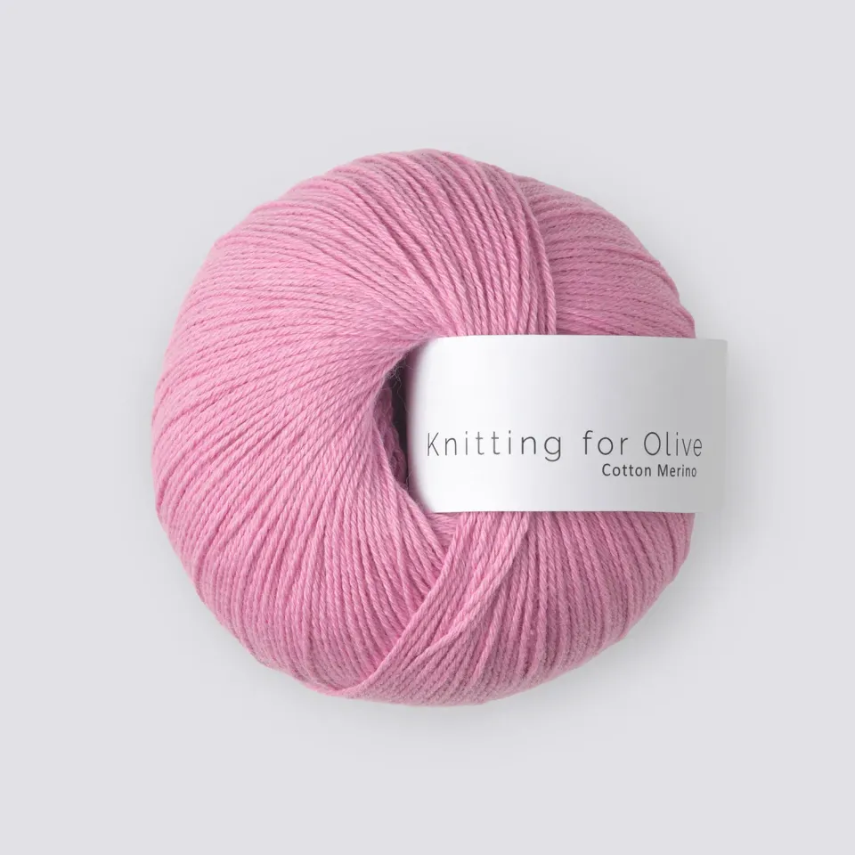 Knitting for Olive Cotton Merino Wolle Japanese Anemone Rosa