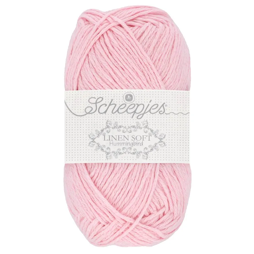 Scheepjes Linen Soft 619 Häkelgarn 50g grau matt