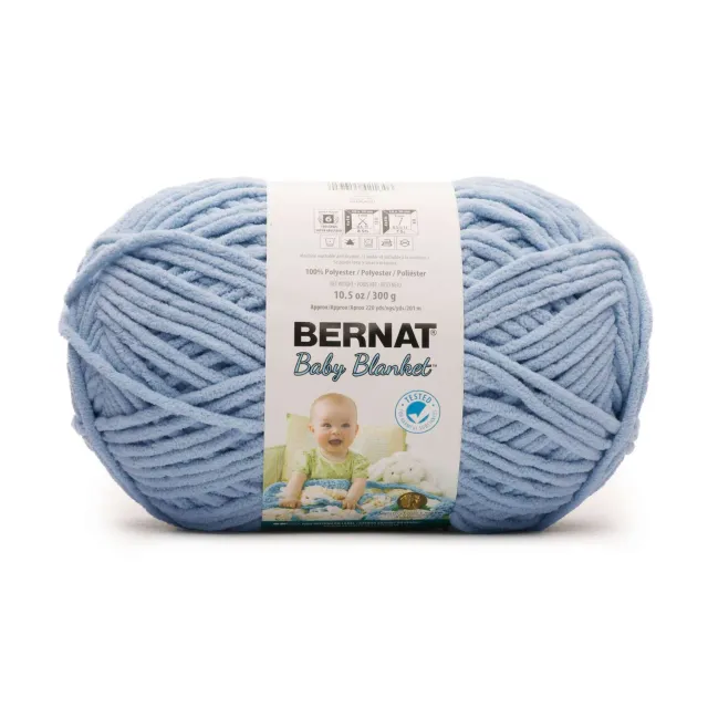 Bernat Baby Blanket Chenillegarn 300g für Babydecken