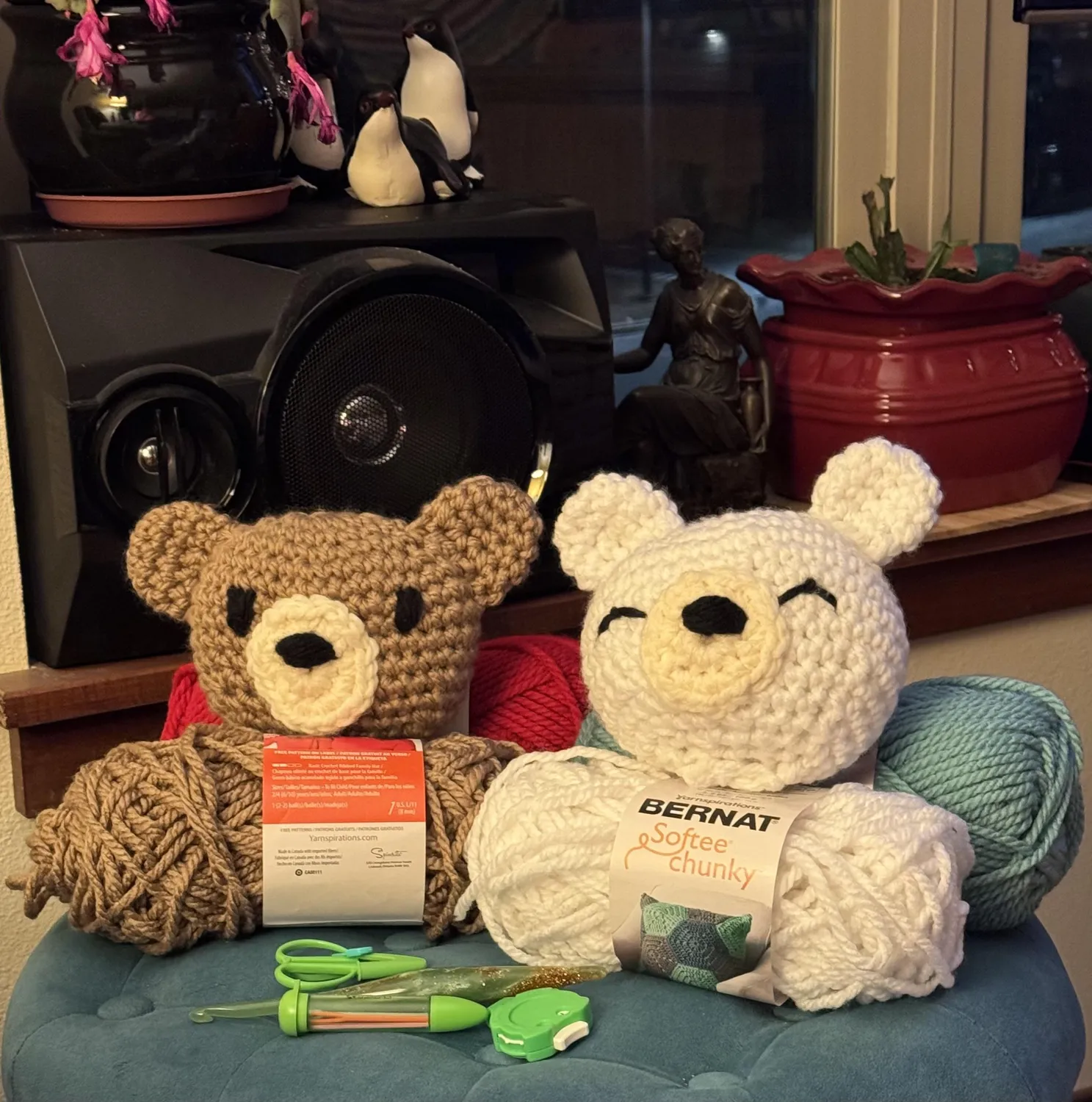 Bernat Softee Chunky Bear Box Häkelset 6 Knäuel
