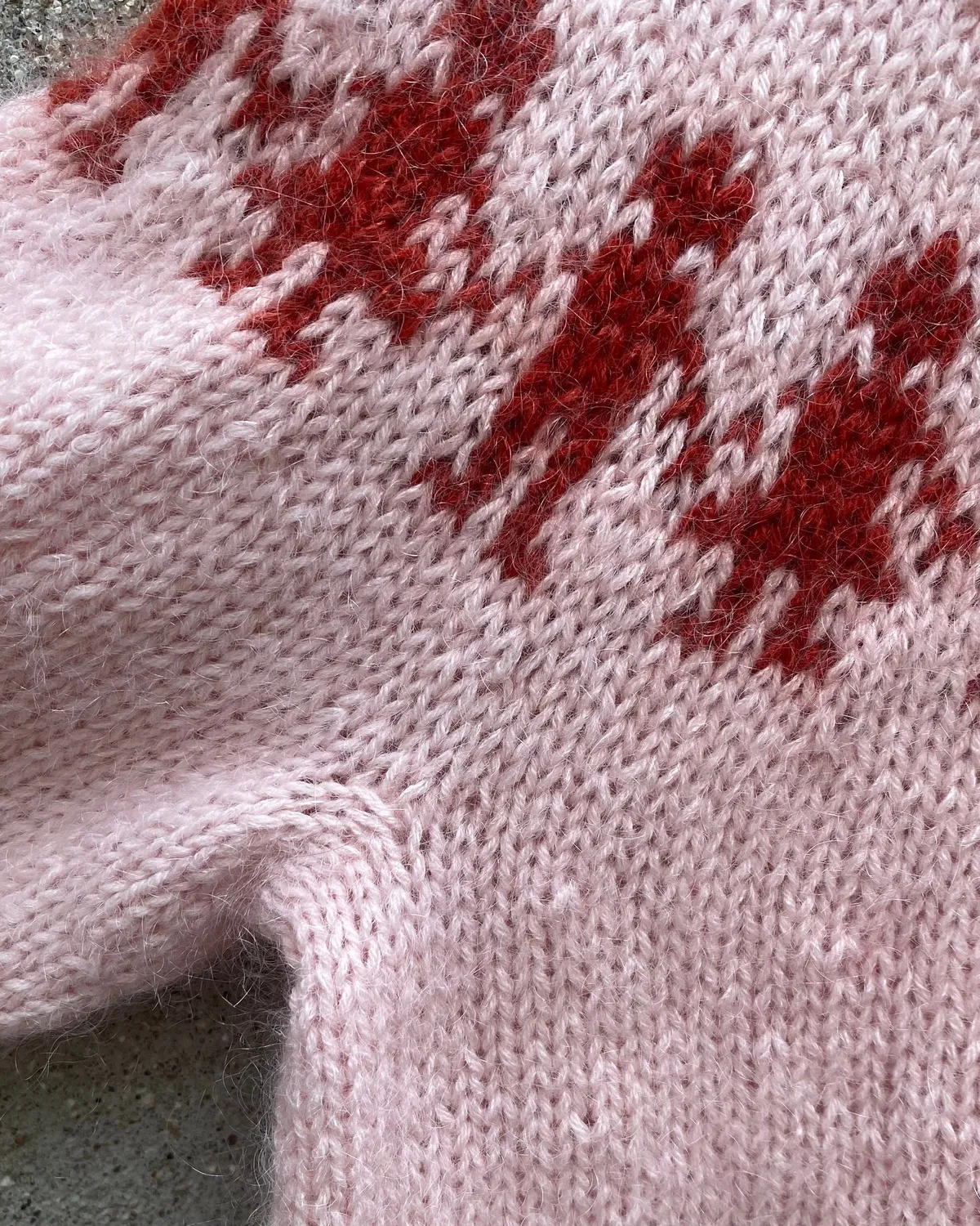 Knitting for Olive Unicef Sweater Strickanleitung deutsch Fair Isle
