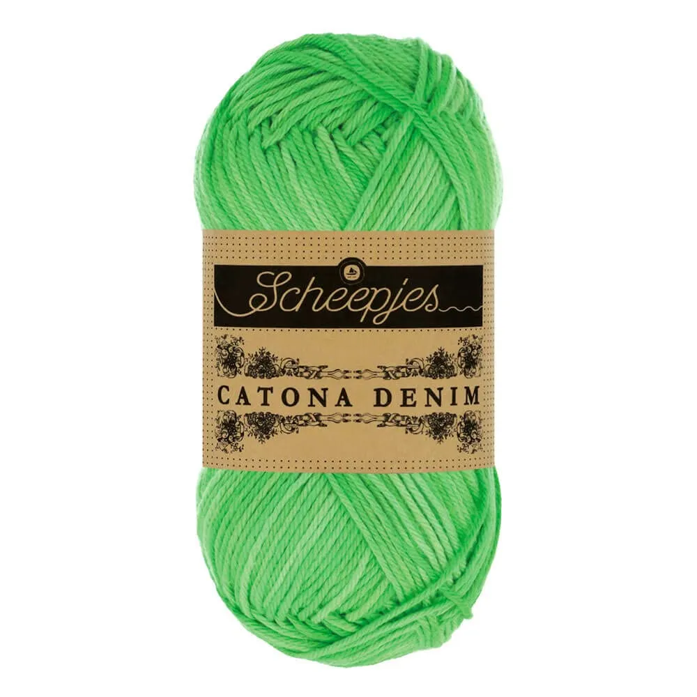Scheepjes Catona Denim 191 Baumwollgarn 1x50g Grau