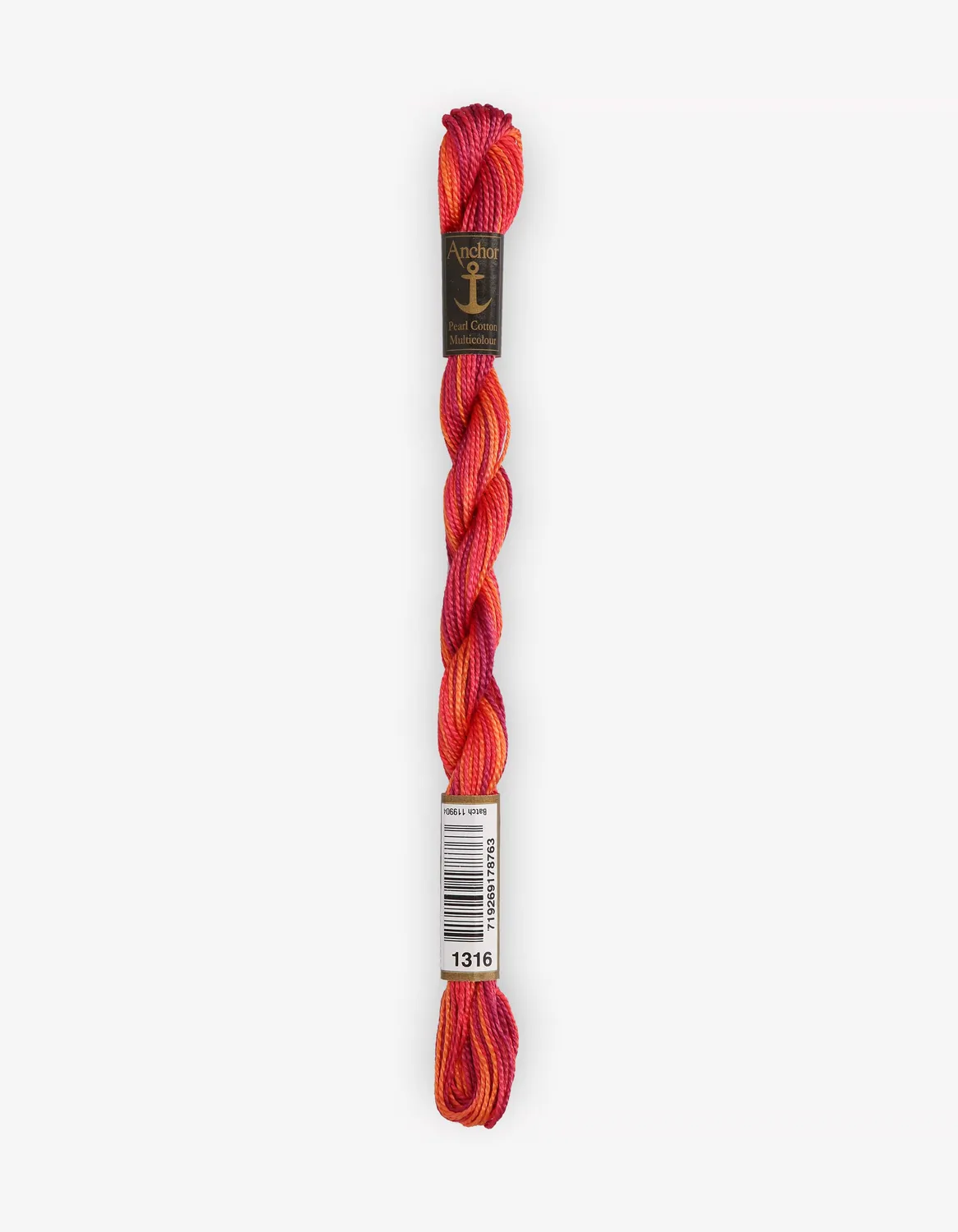 Anchor Pearl Cotton 5 Perlgarn Multicolor 01305 Baumwolle