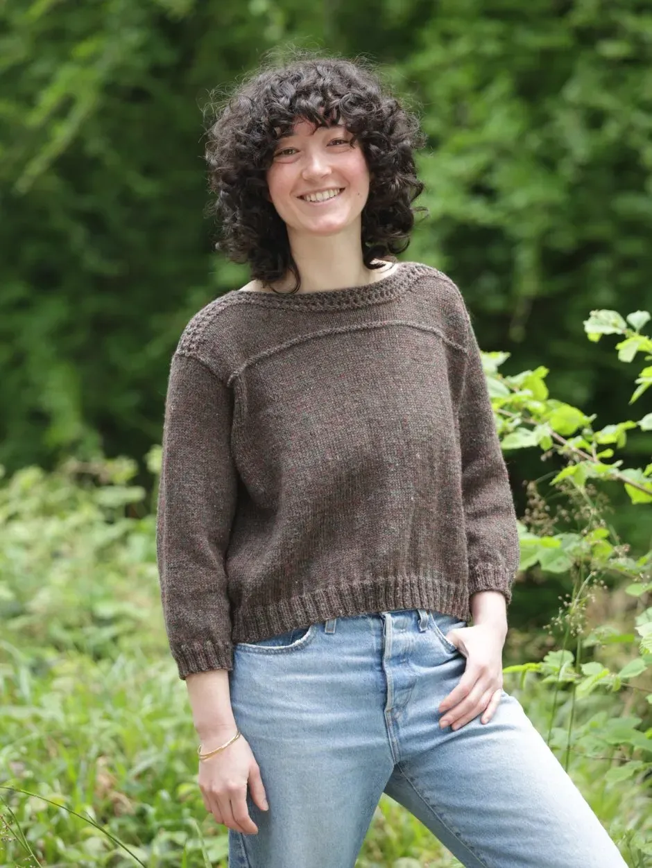 John Arbon Eyelet Pullover Strickkit The Beast Gr. 1-2