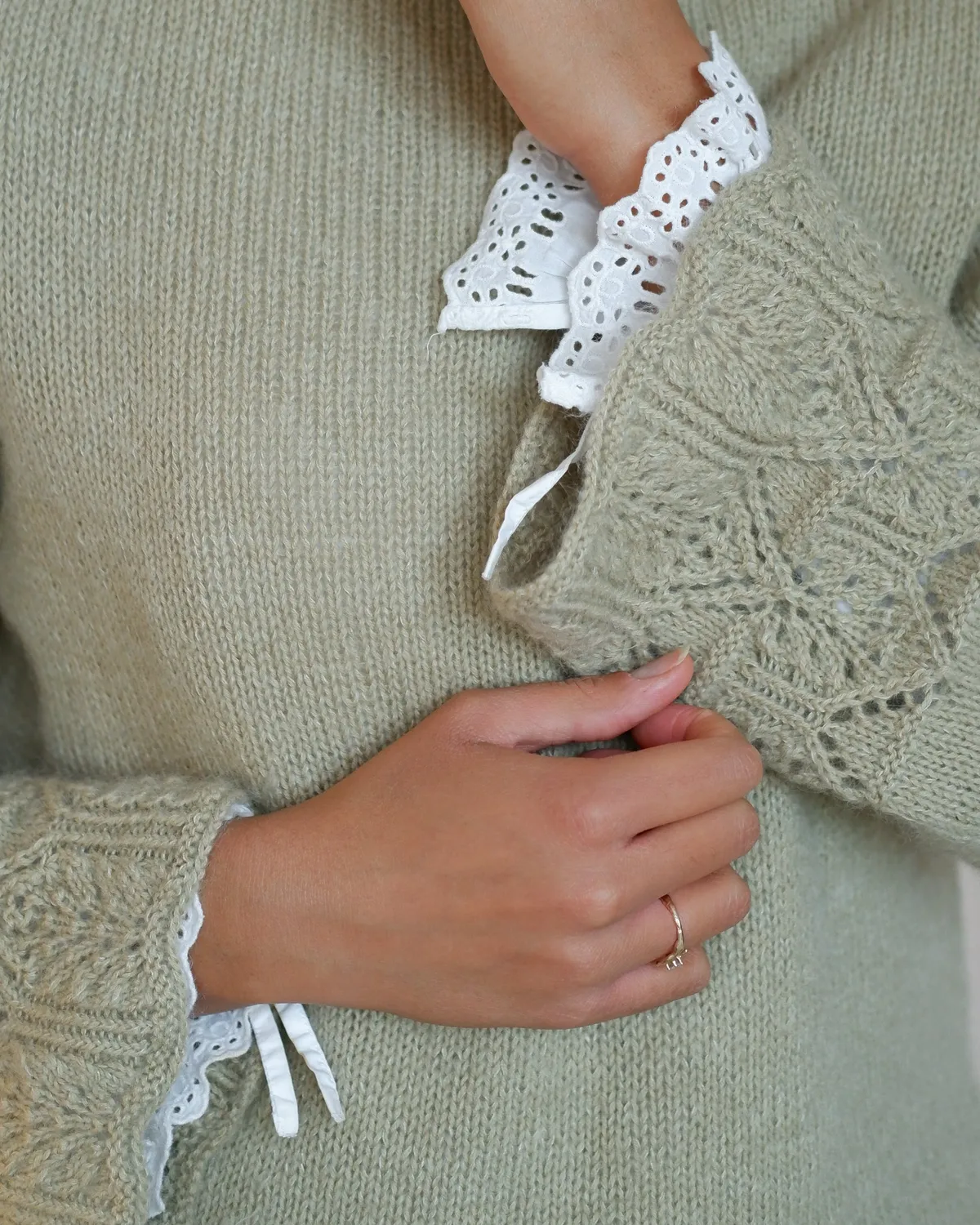 Knitting for Olive Daimi Sweater Strickanleitung Pullover