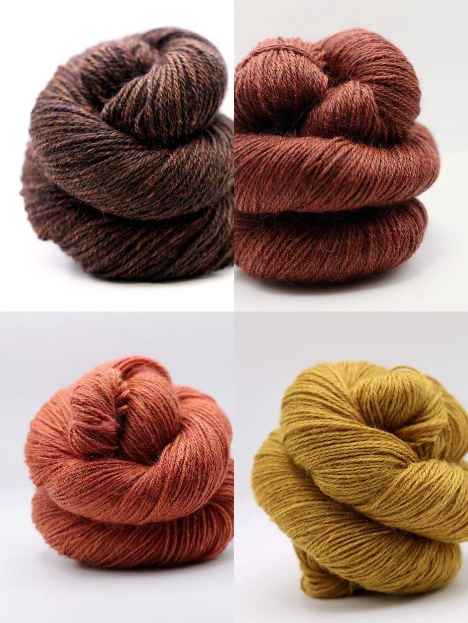 John Arbon Wanderer Hat Strickkit Yarnadelic Sport Bloom