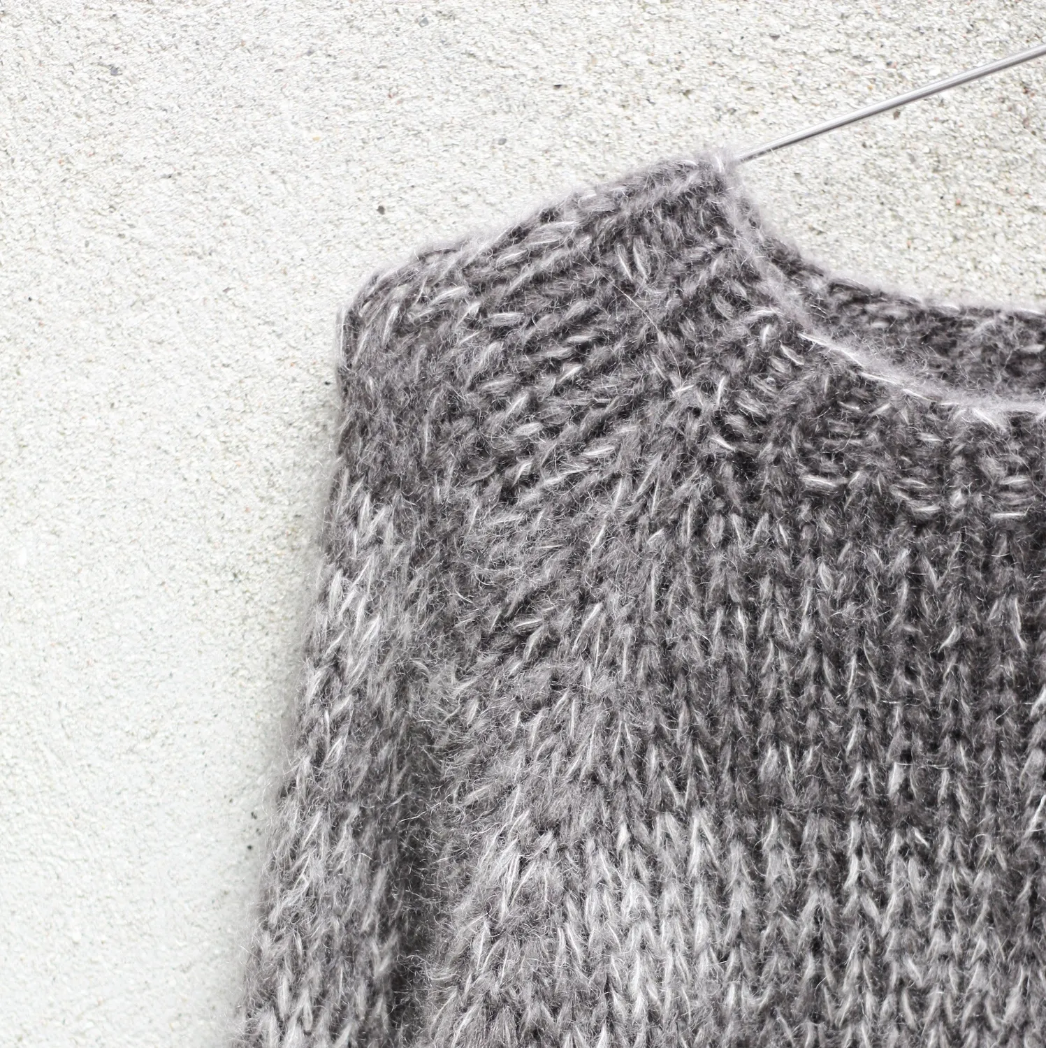 Knitting for Olive Color Rain Sweater Anleitung Deutsch S-XL