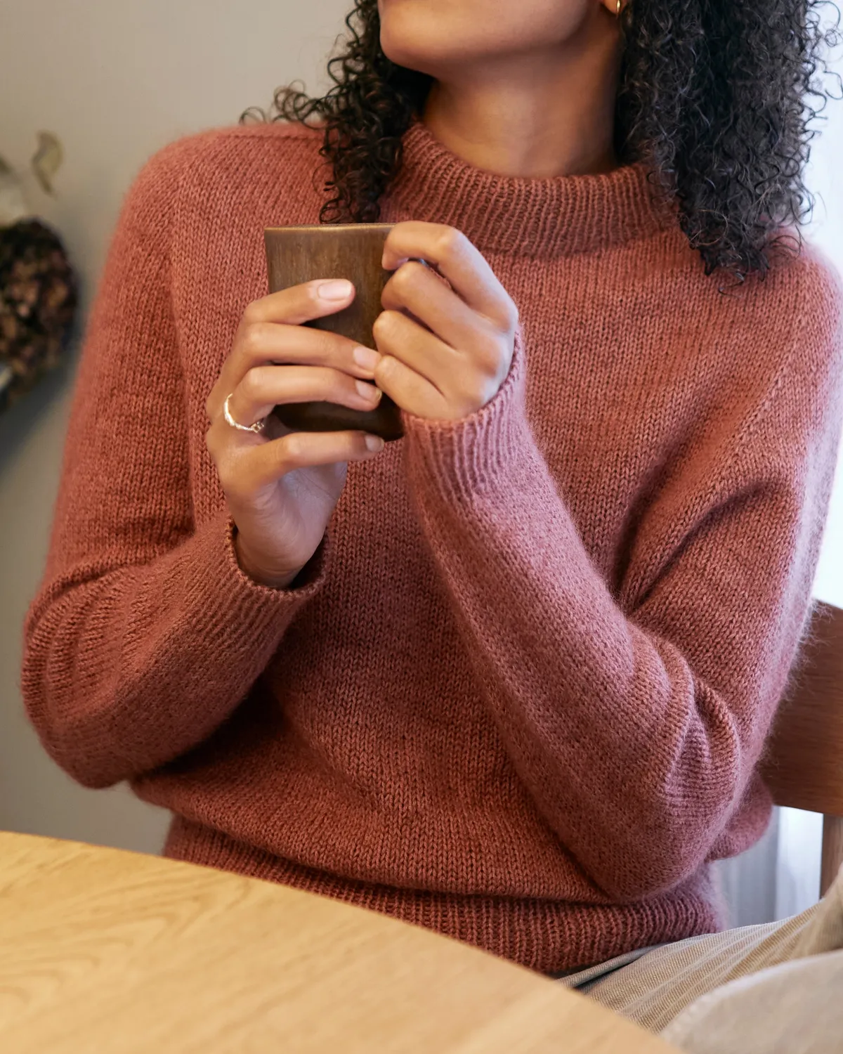 Knitting for Olive Carlie Sweater Strickanleitung Damen deutsch
