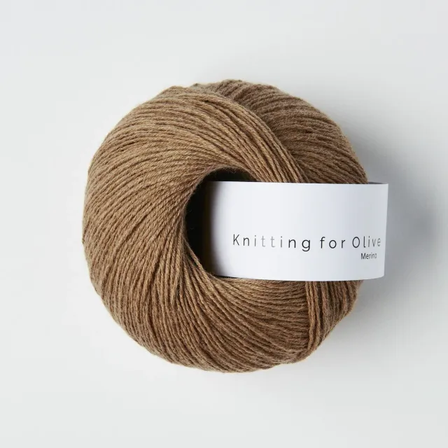 Knitting for Olive Merino Wolle Nut Brown mittelbraun