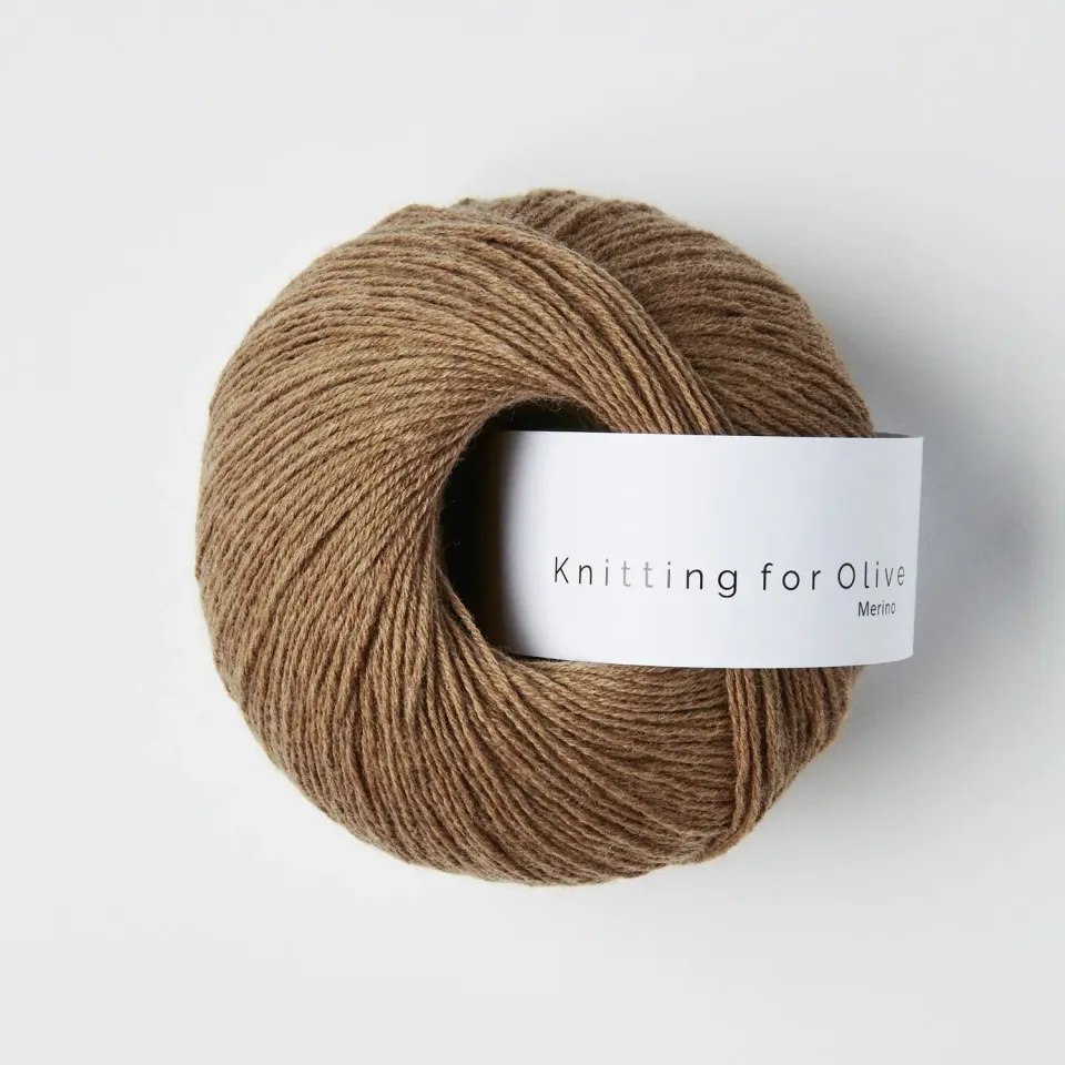 Knitting for Olive Merino Wolle Nut Brown mittelbraun