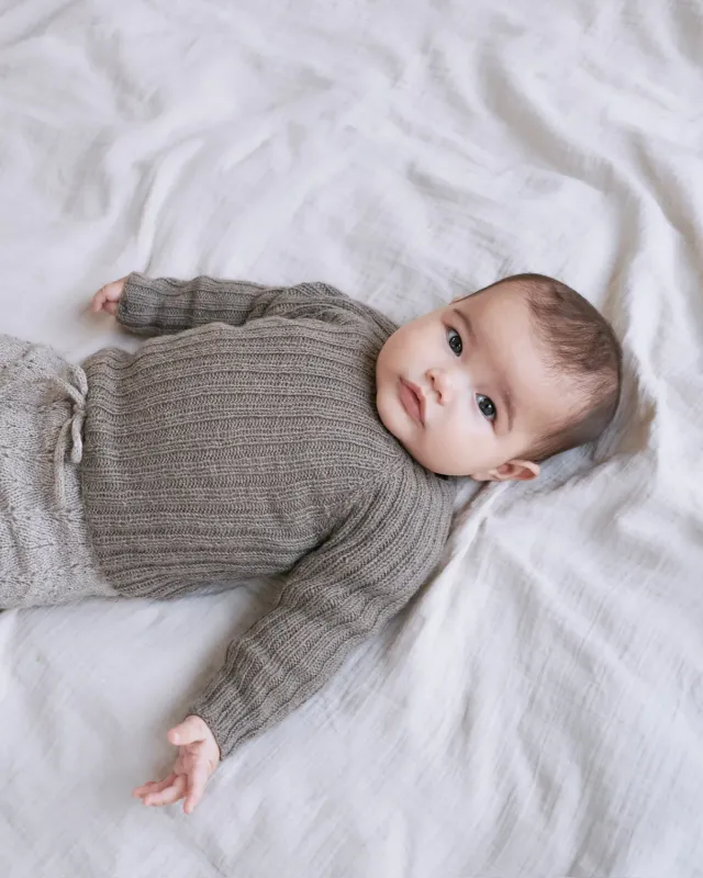 Knitting for Olive Olives Tiny Rib Strickanleitung Deutsch Baby