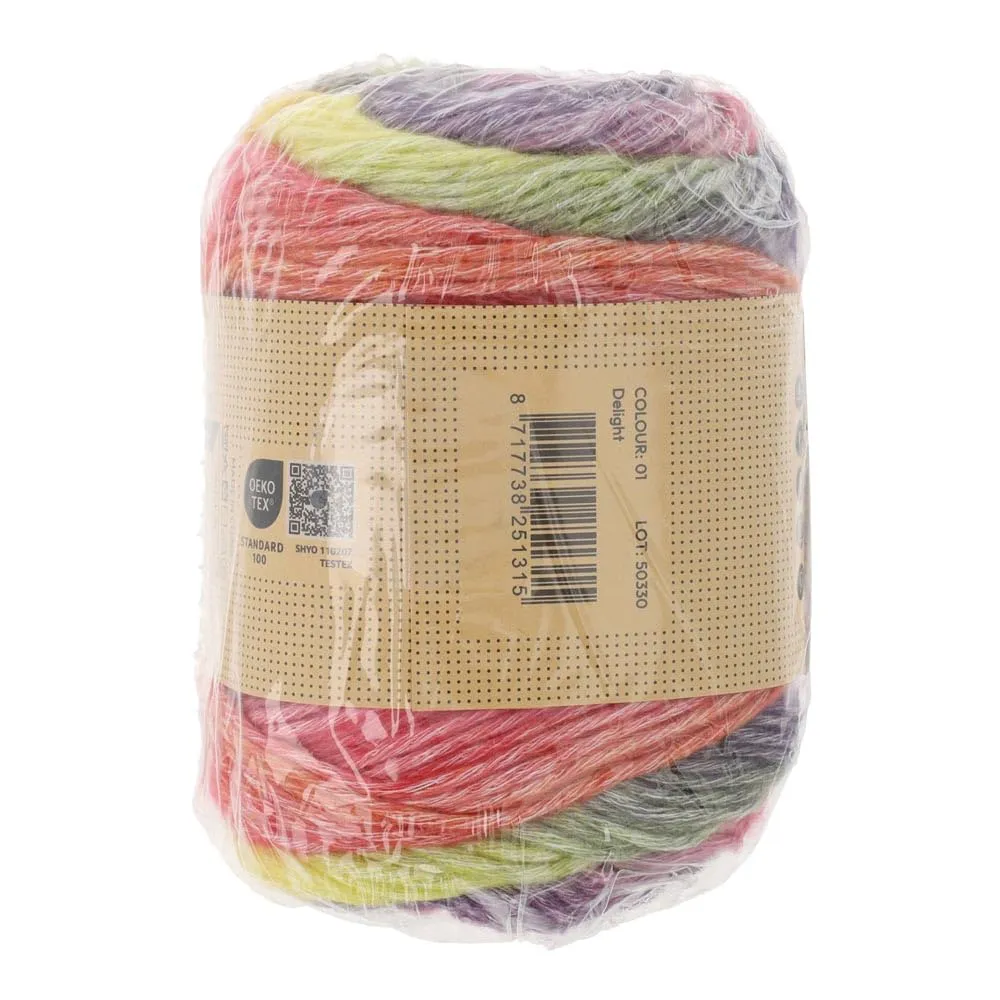 Scheepjes Stone Washed Flow XL Garn 01 Delight 65g Farbverlauf