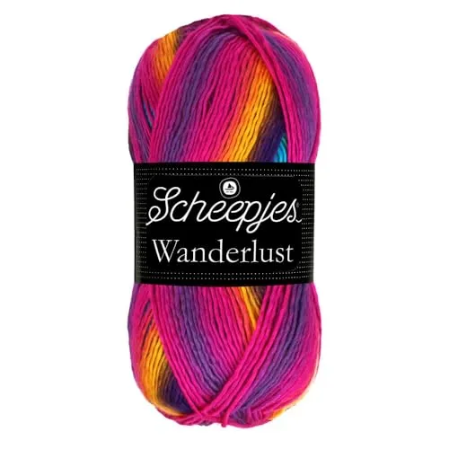 Scheepjes Wanderlust Garn 100g Hawaii 457 Acryl