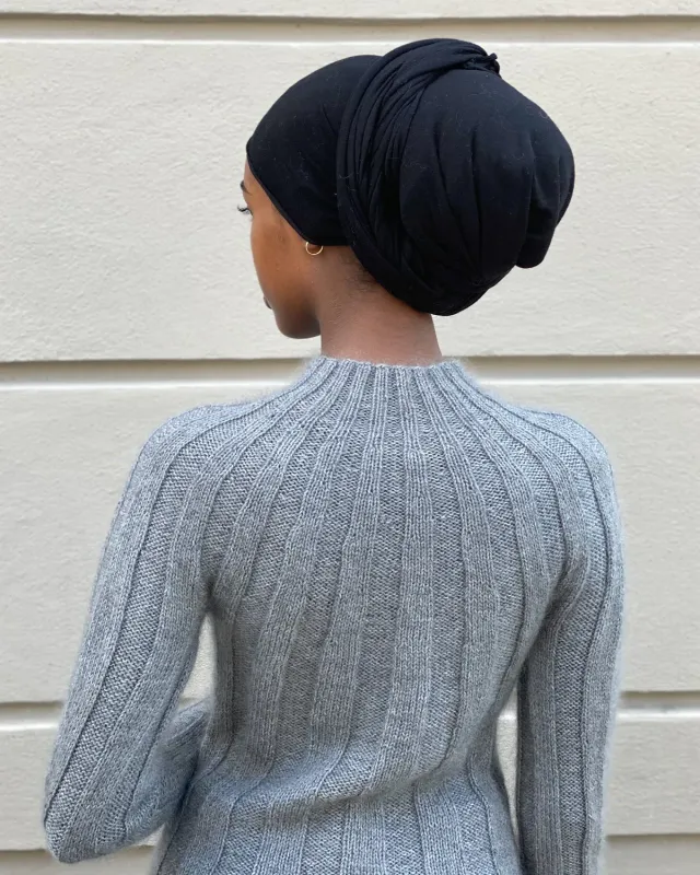 Knitting for Olive Infinity Rib Bluse Anleitung deutsch XS-4XL
