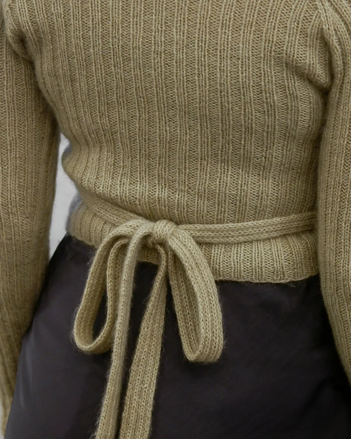 Knitting for Olive Darling Wrap Strickanleitung Wickeljacke Deutsch Rippe