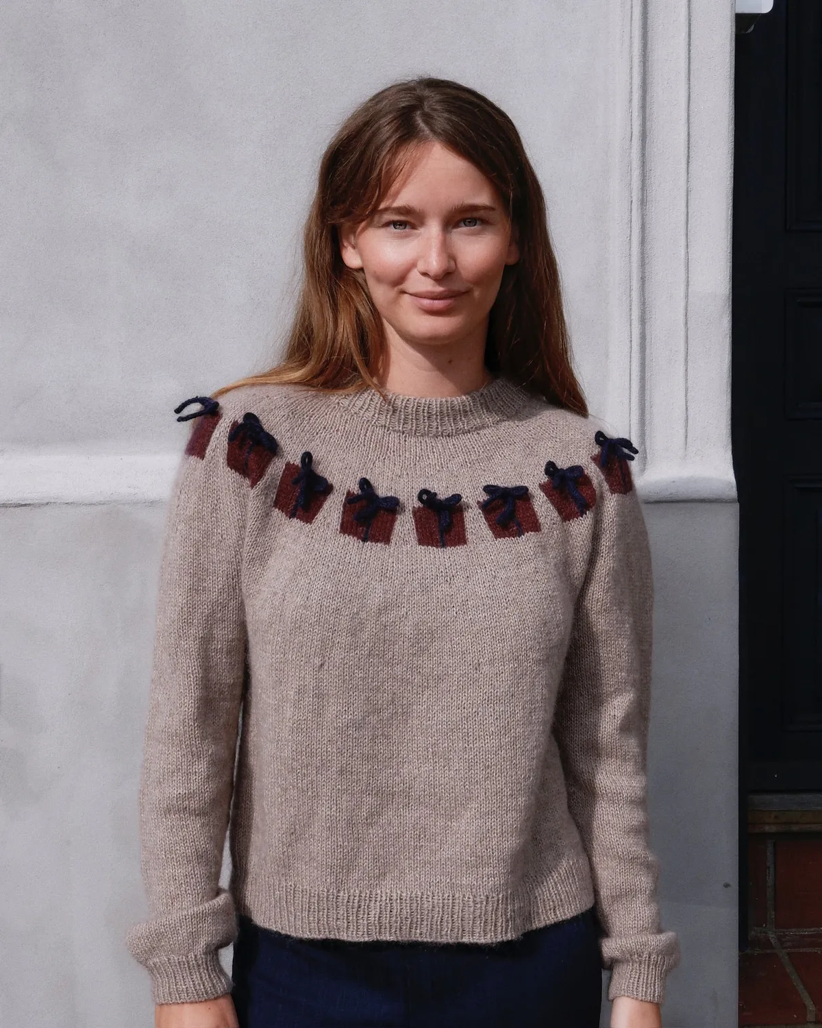 Knitting for Olive Christmas Morning Sweater Anleitung Deutsch