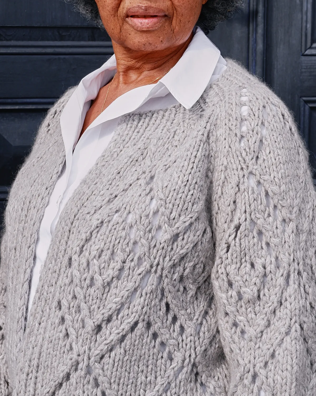 Knitting for Olive Clotilde Cardigan Strickanleitung XS-5XL chunky