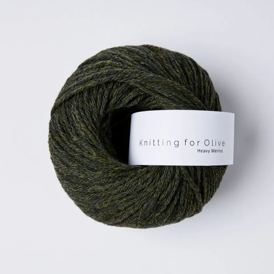 Knitting for Olive Heavy Merino Wolle Slate Green Dunkelgrün