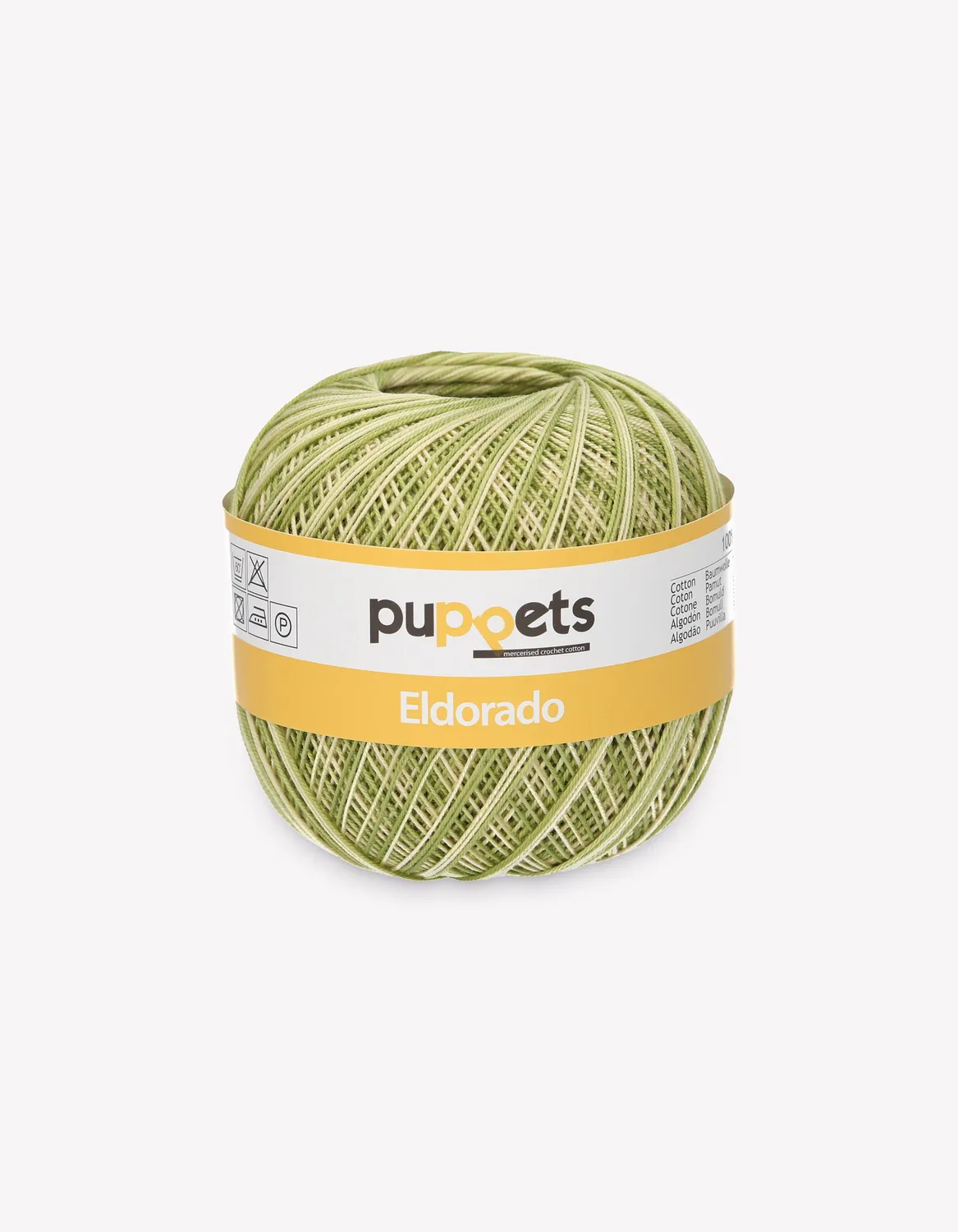 Anchor Puppets Eldorado Multicolour 12 Häkelgarn 50g bunt
