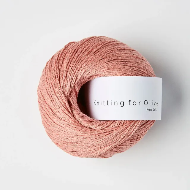 Knitting for Olive Pure Silk Rhubarb Juice Seidengarn Bouretteseide