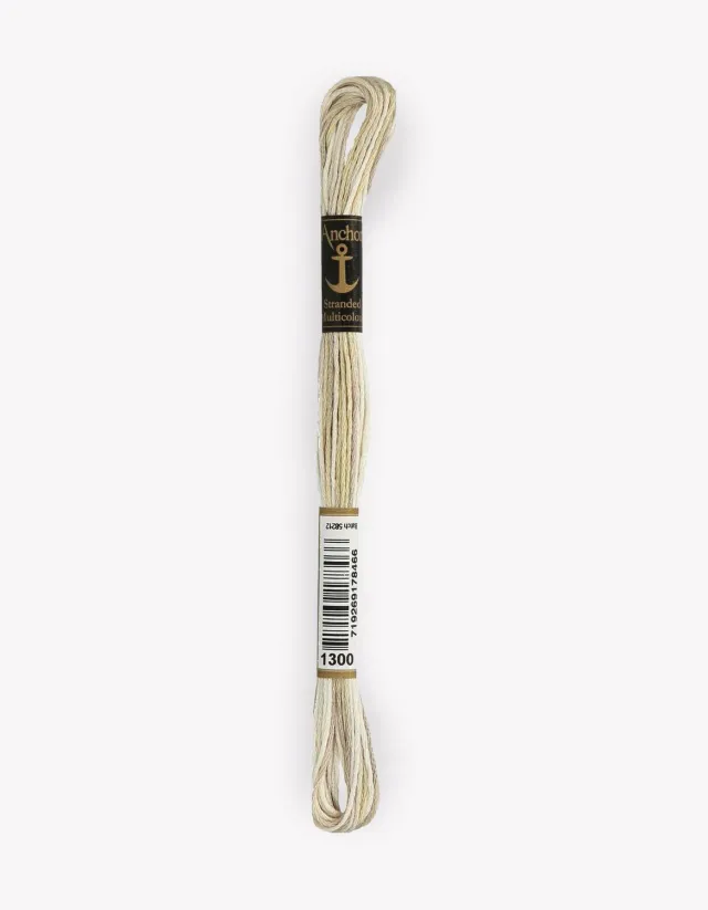 Anchor Stranded Cotton Mouline Multicolour Stickgarn 8m