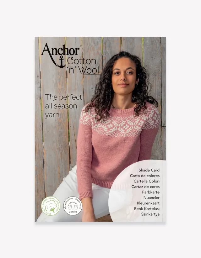 Anchor Cotton n Wool Farbkarte 20 Farben