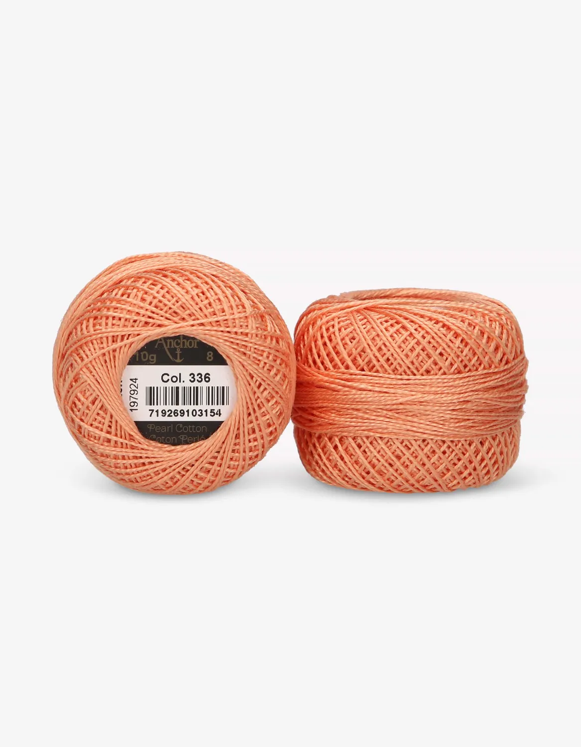 Anchor Pearl Cotton 8 Perlgarn Stärke 8 uni