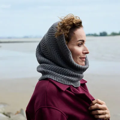 Rosy Green Wool Cloudpath Cowl Strickanleitung English