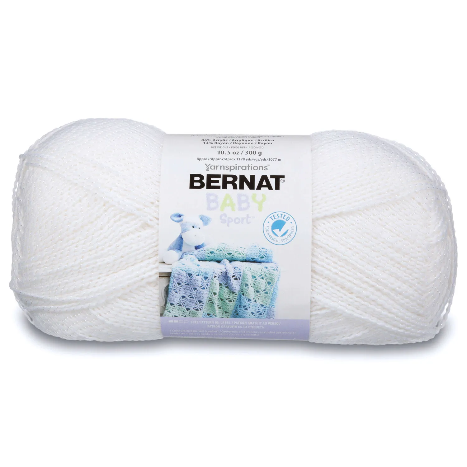 Bernat Baby Sport Acrylwolle 300g pastell