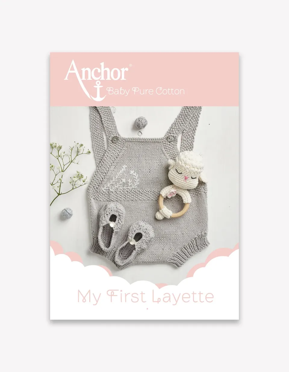 Anchor Baby Pure Cotton My First Layette Anleitungsbuch Baby