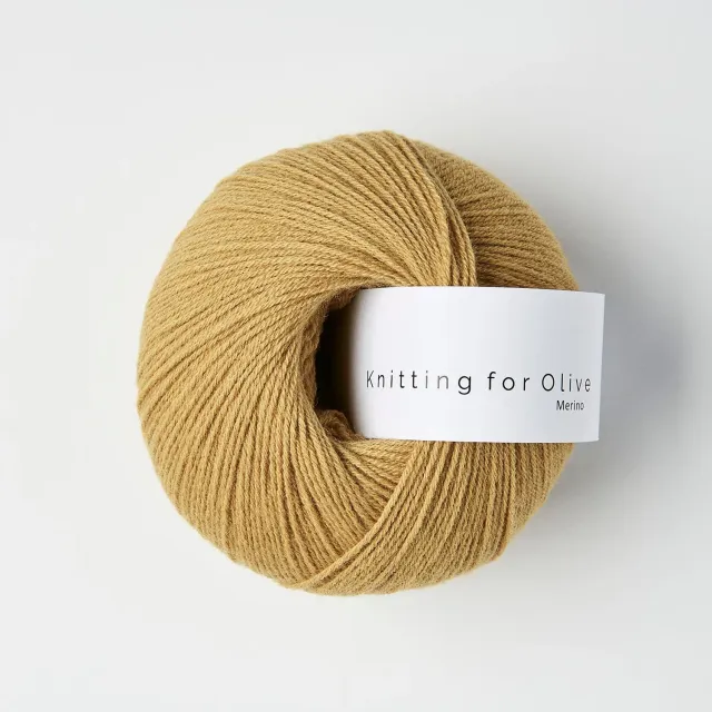 Knitting for Olive Merino Wolle Dusty Honey Gelb 50g