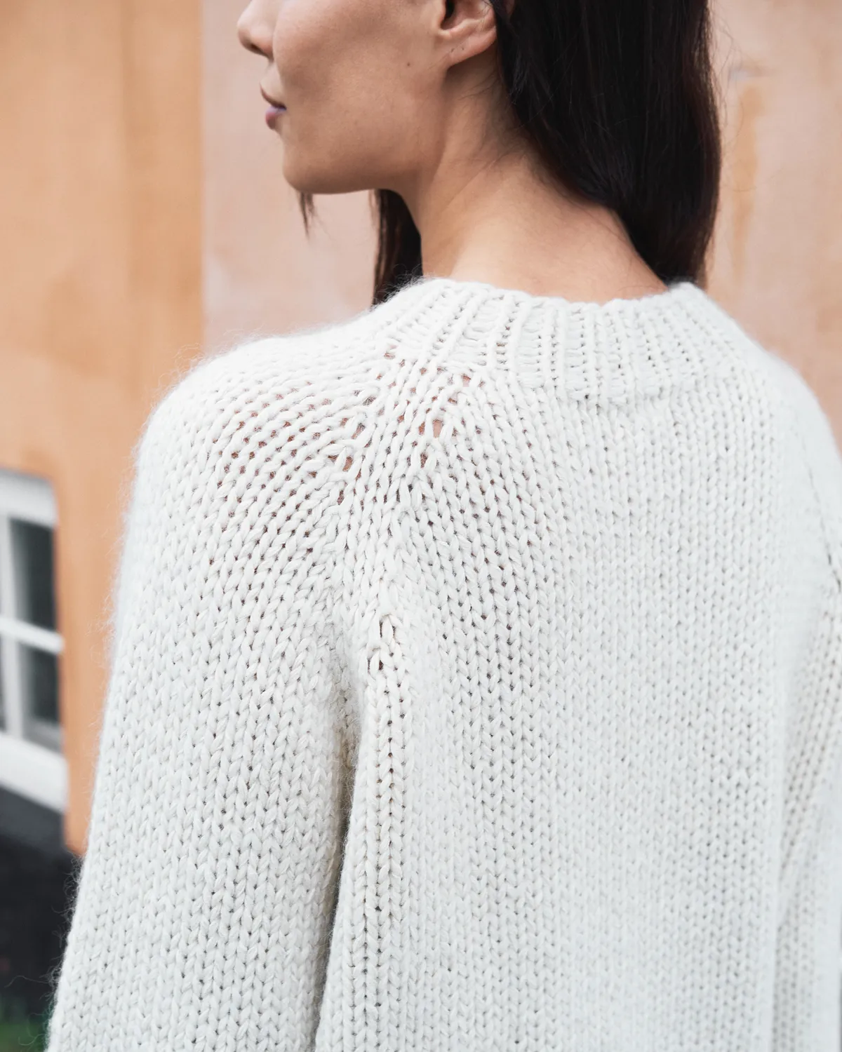 Knitting for Olive Bertha Sweater Strickanleitung deutsch grob