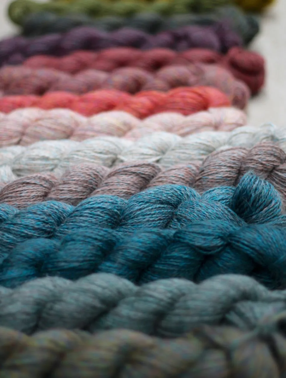 John Arbon Appledore Aran Strickwolle Fair Maid 100g robust
