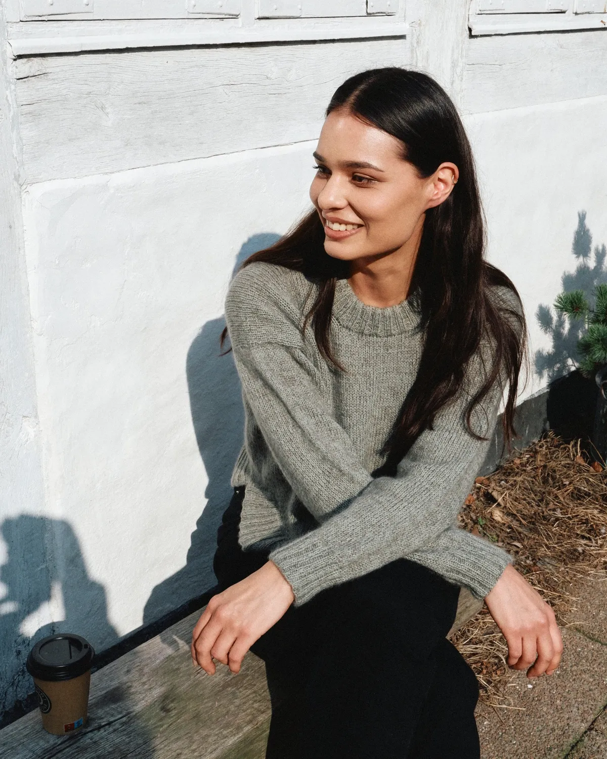 Knitting for Olive Astrid Sweater Anleitung Pullover Deutsch