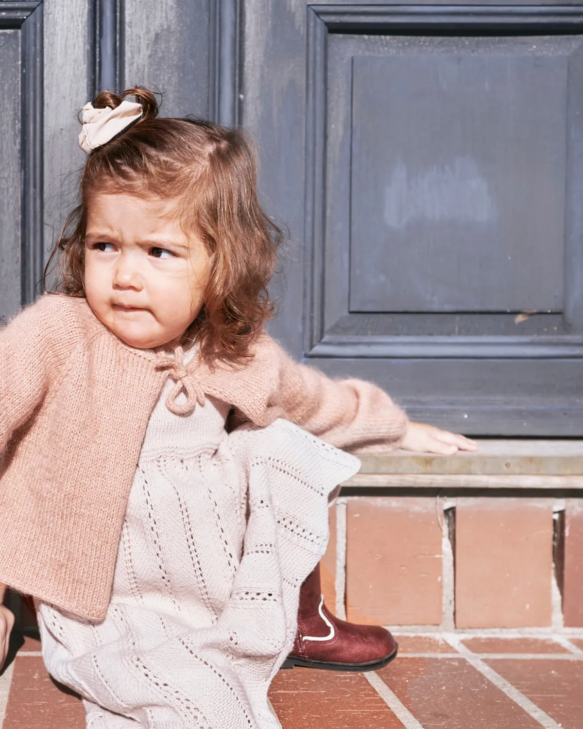 Knitting for Olive Audrey Cardigan Anleitung 1-8 Jahre I-Cord