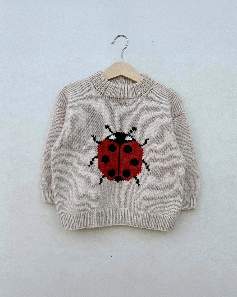 Knitting for Olive Ladybug Sweater Strickanleitung Kinder Deutsch