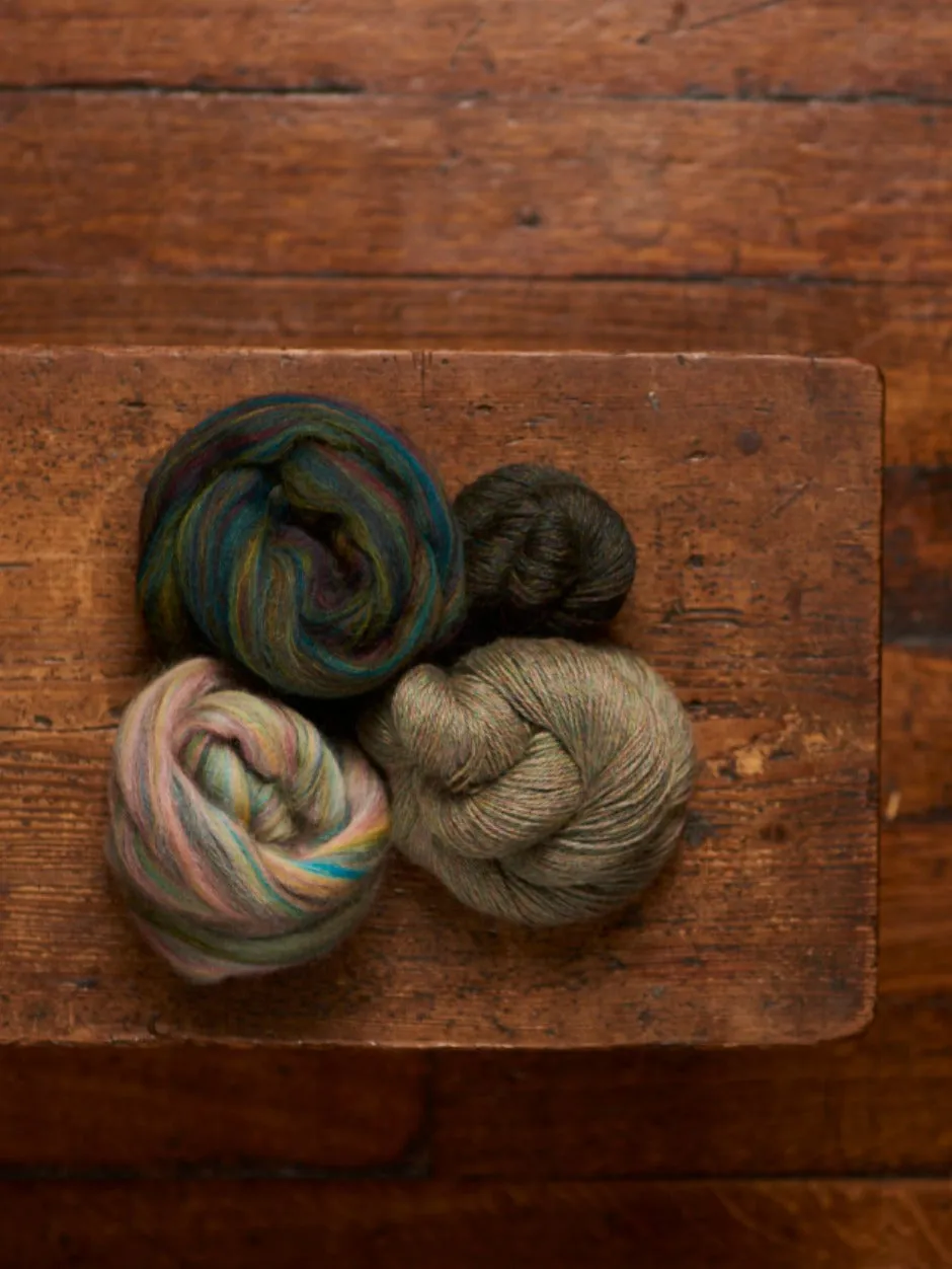John Arbon Yarnadelic Kammzug Corriedale 100g Bunt