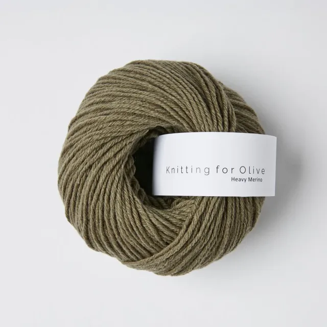 Knitting for Olive Heavy Merino Wolle Dusty Olive 100% Merino
