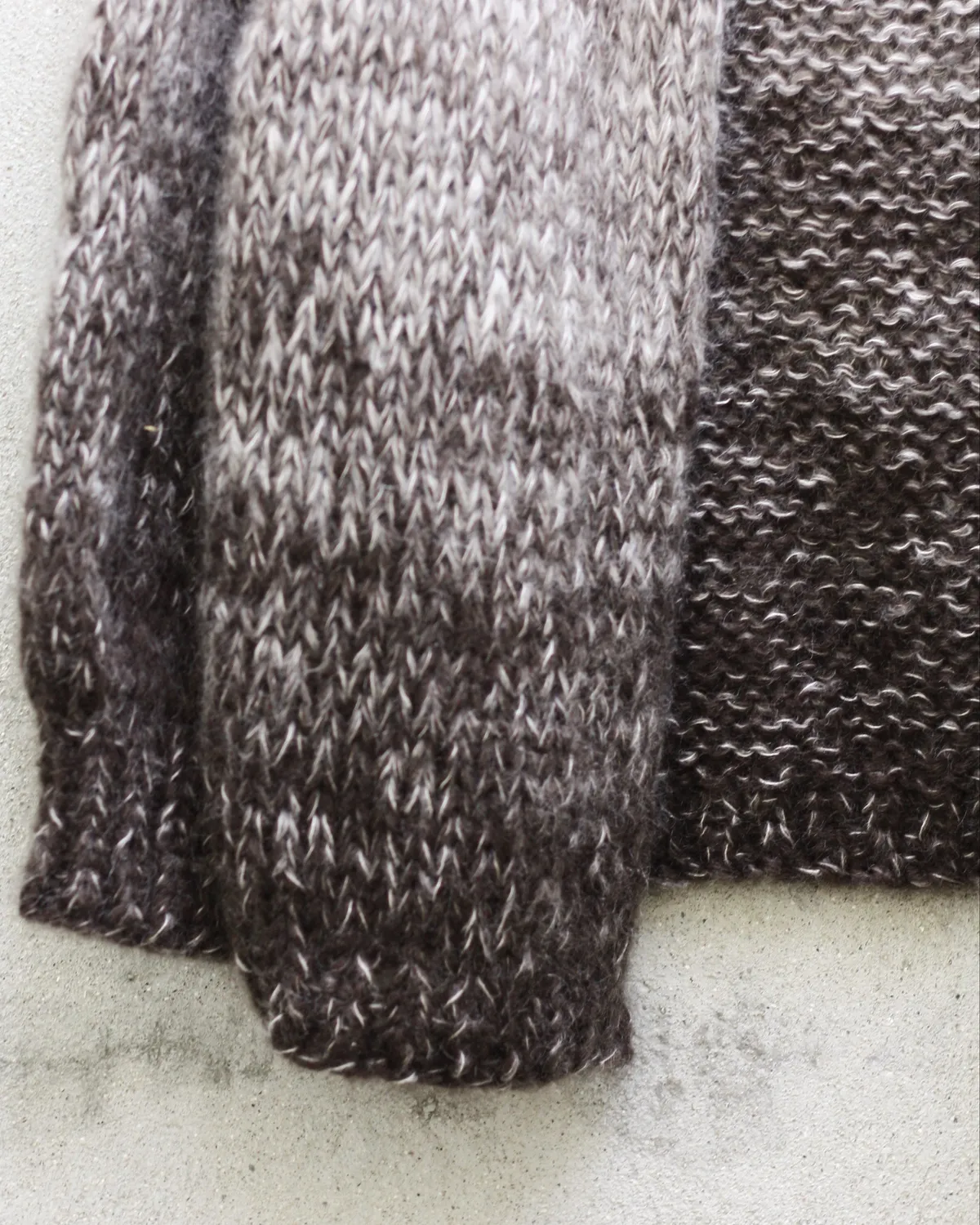 Knitting for Olive Color Rain Cardigan Strickanleitung deutsch Fade