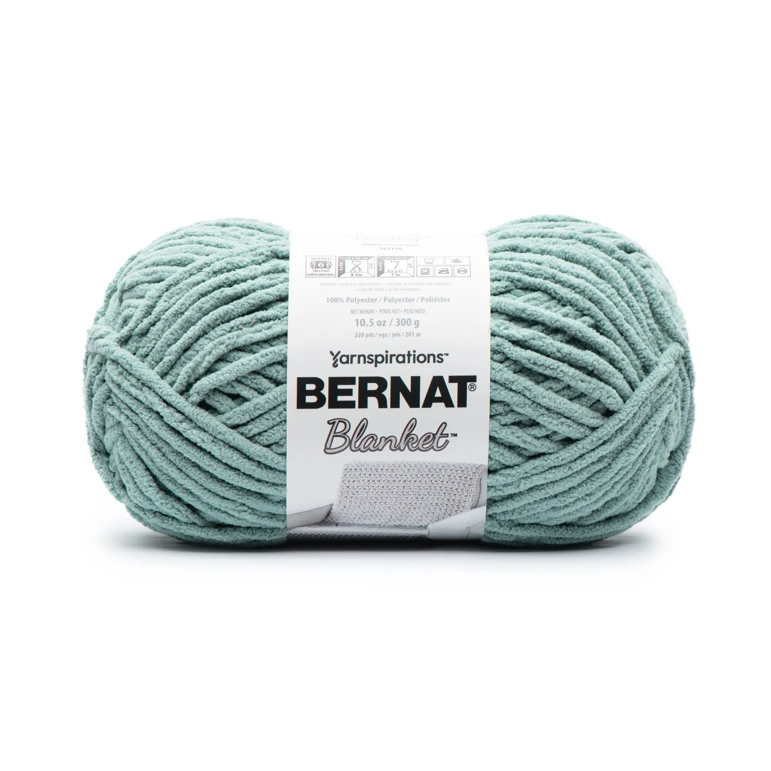 Bernat Blanket Wolle 300g Chenillegarn super bulky