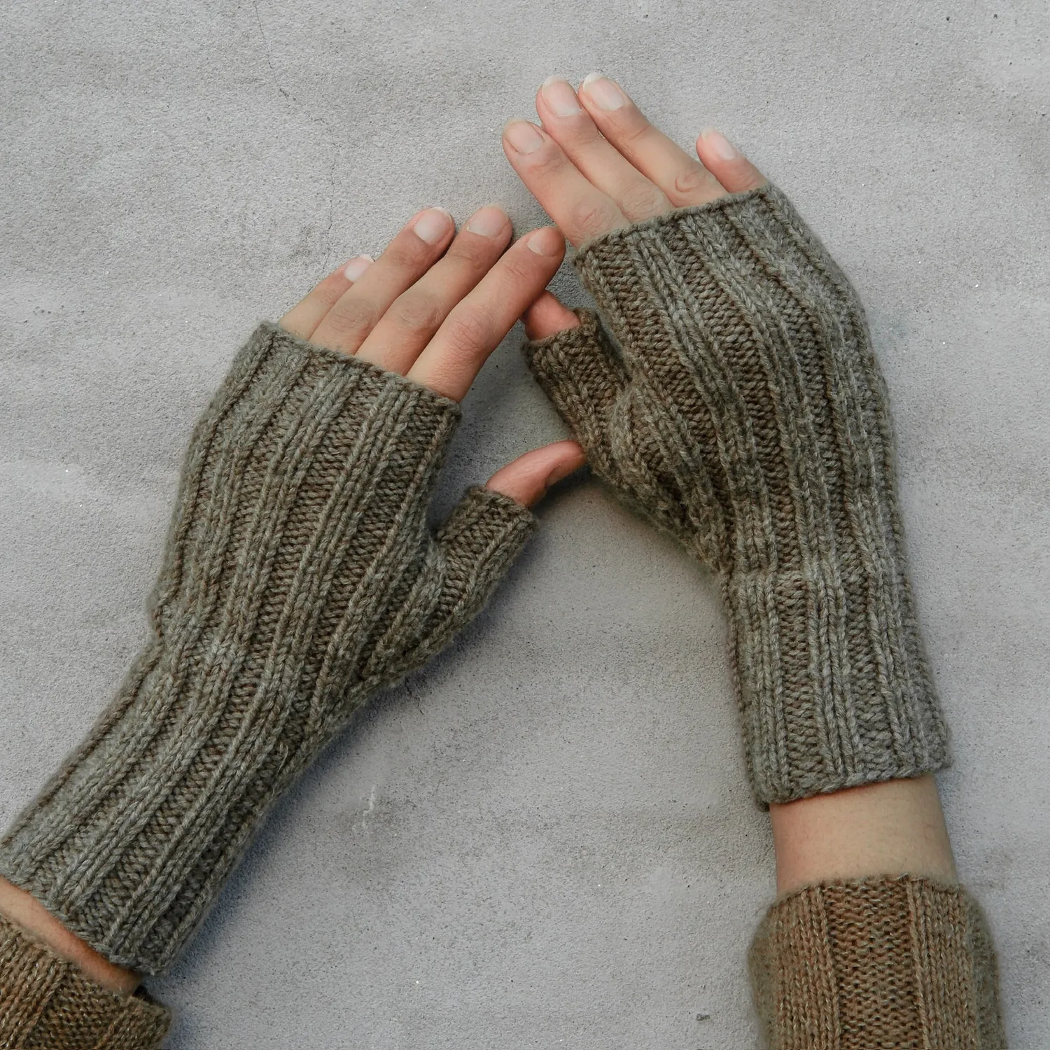 Knitting for Olive Nuuk Gloves Anleitung S/M-L/XL