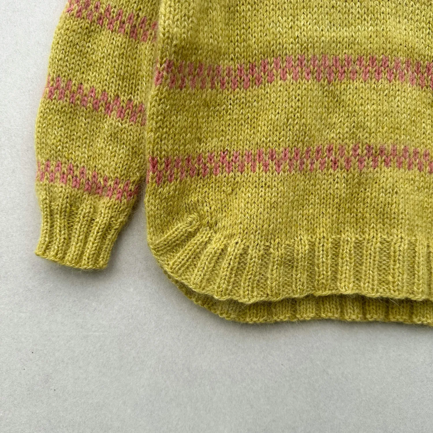 Knitting for Olive Lindgren Sweater Kids Anleitung Streifen