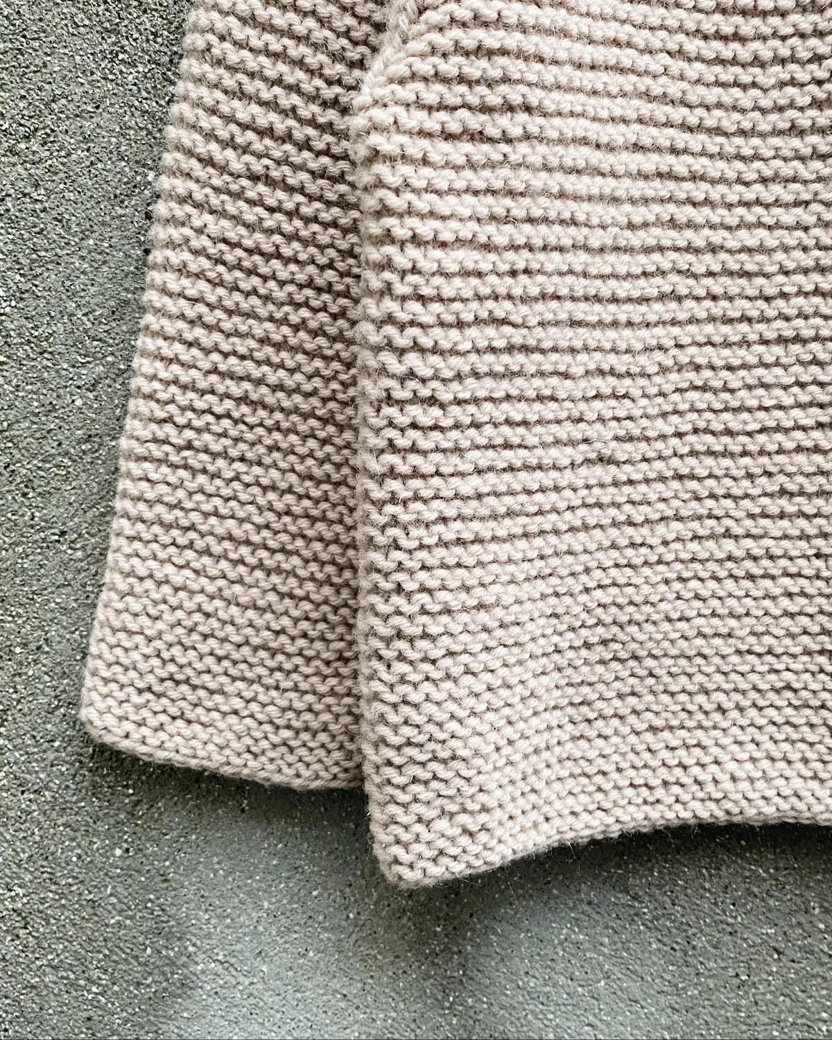 Knitting for Olive Garter Cardigan Strickanleitung Top-down